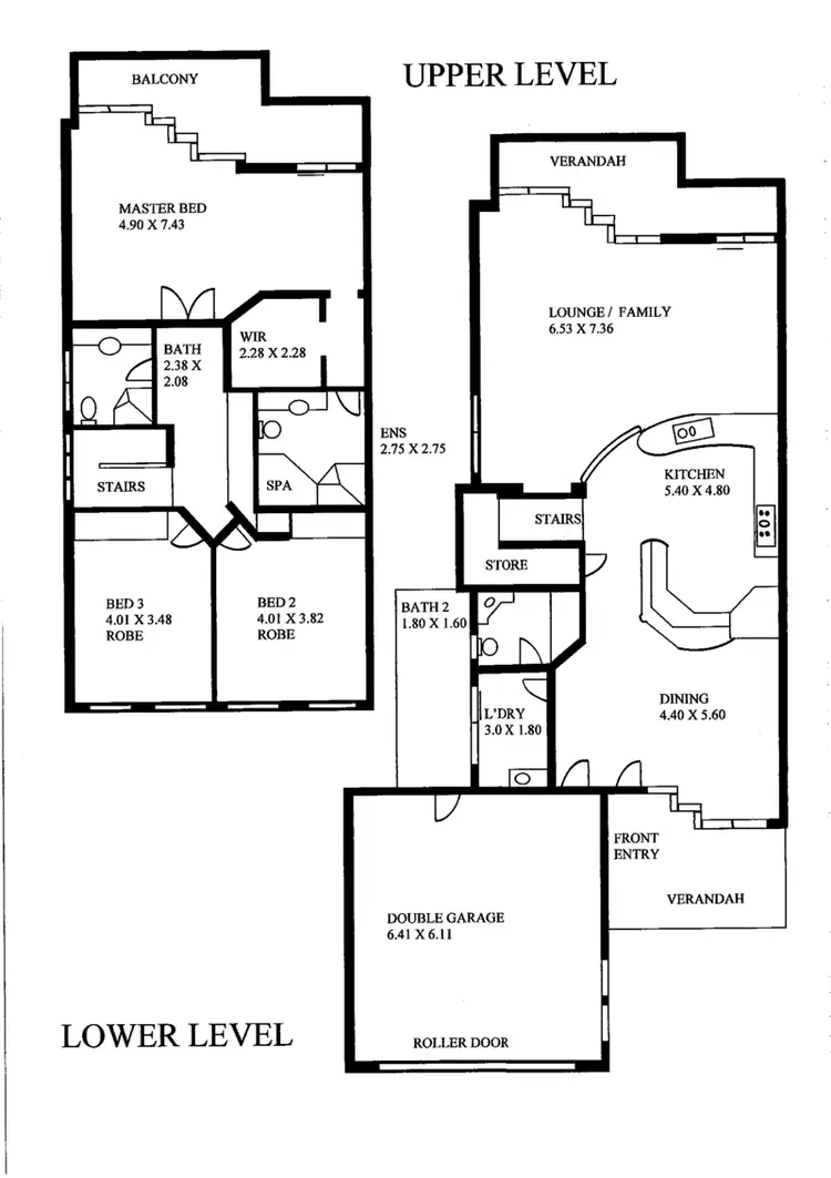 Floorplan of Homely townhouse listing, 1/11 Monterey Dr, Port Lincoln SA 5606