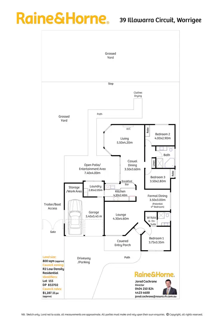 Floorplan of Homely house listing, 39 Illawarra Circuit, Worrigee NSW 2540