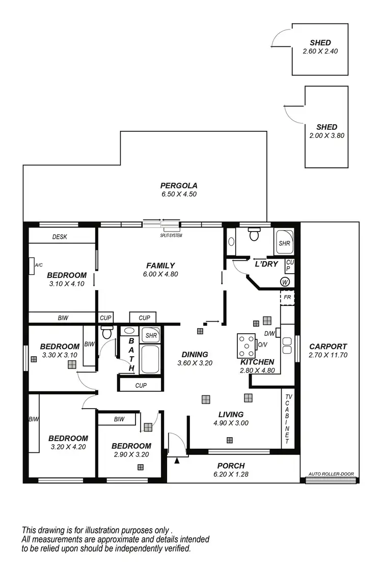 Floorplan of Homely house listing, 40 Bradbrook Road, Athelstone SA 5076