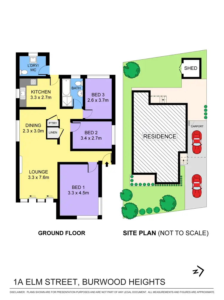 Floorplan of Homely house listing, 1A Elm Street, Burwood Heights NSW 2136