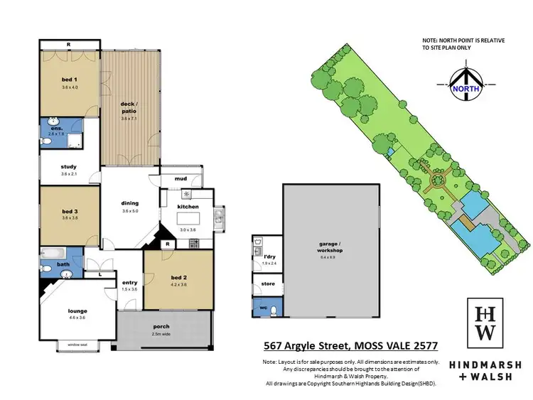 Floorplan of Homely house listing, 567 Argyle St, Moss Vale NSW 2577