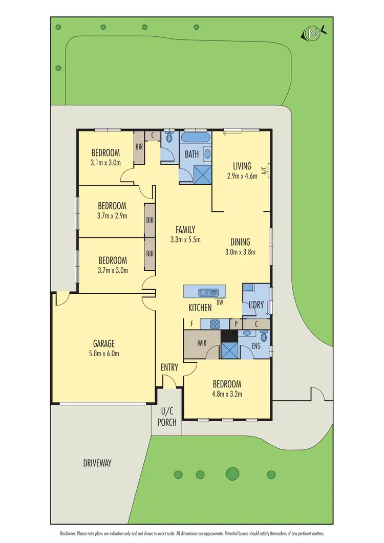 Floorplan of Homely house listing, 150 Riversdale Drive, Tarneit VIC 3029