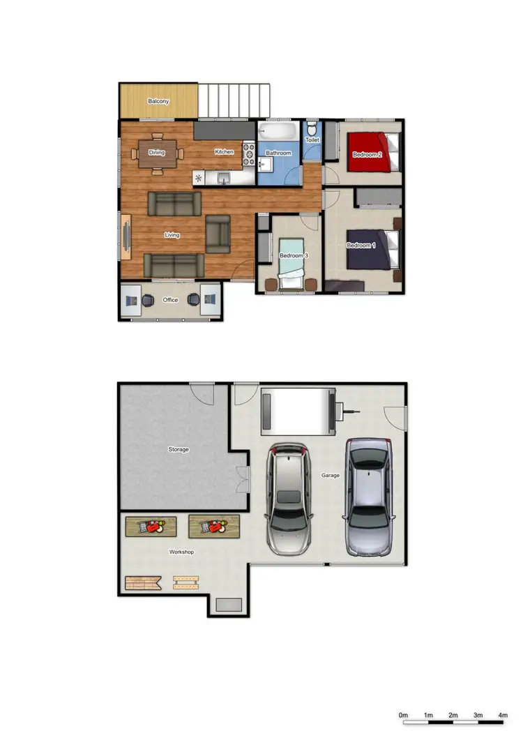 Floorplan of Homely house listing, 19 Muirlea St, Oxley QLD 4075