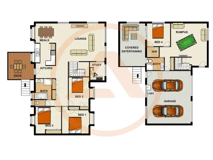 Floorplan of Homely house listing, 50 VANSITTART ROAD, Regents Park QLD 4118