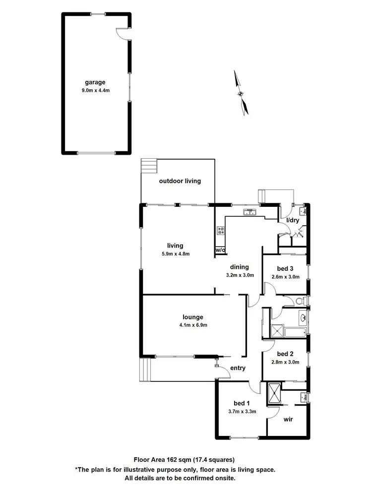 Floorplan of Homely house listing, 6 Plaza Court, Lilydale VIC 3140