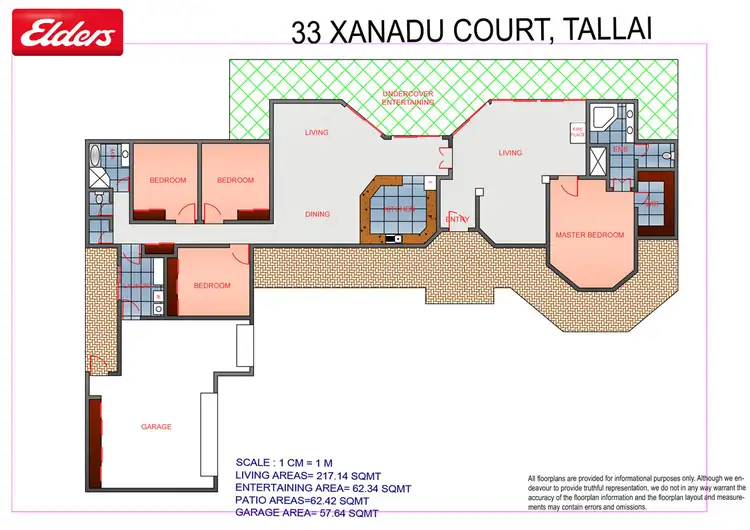 Floorplan of Homely house listing, 33 Xanadu Crt, Tallai QLD 4213