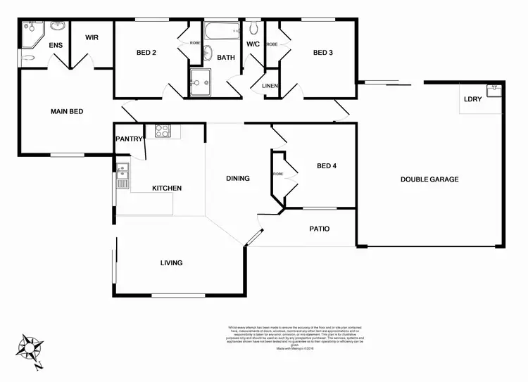 Floorplan of Homely house listing, 2/9A Walter Street, Rutherford NSW 2320