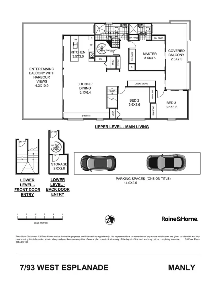 Floorplan of Homely apartment listing, 7/93 West Esplanade, Manly NSW 2095
