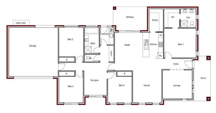 Floorplan of Homely house listing, 19 Keyte Street, Googong NSW 2620