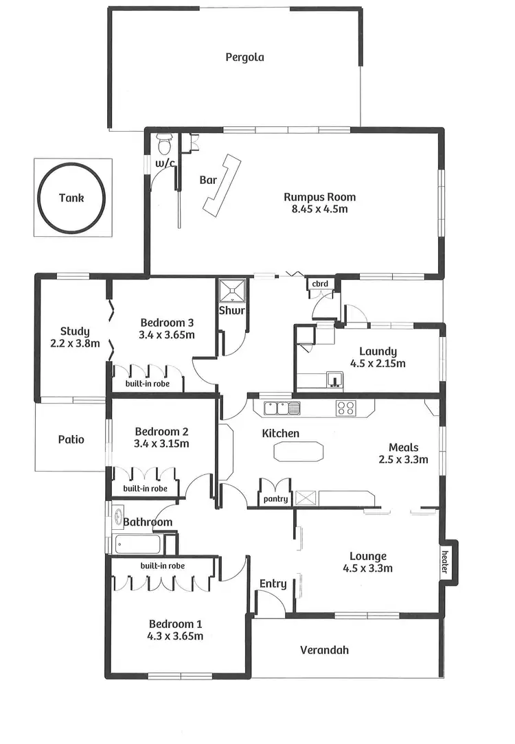 Floorplan of Homely house listing, 216 Mannum Road, Murray Bridge SA 5253