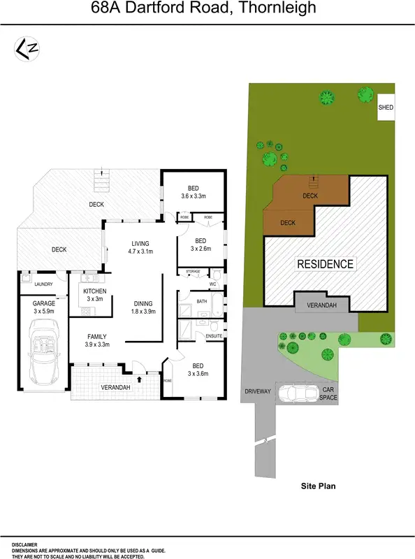 Floorplan of Homely house listing, 68a Dartford Road, Thornleigh NSW 2120