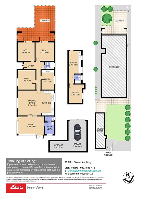 Floorplan of Homely house listing, 21 Fifth Street, Ashbury NSW 2193