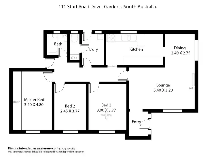 Floorplan of Homely house listing, 111 Sturt Road, Dover Gardens SA 5048