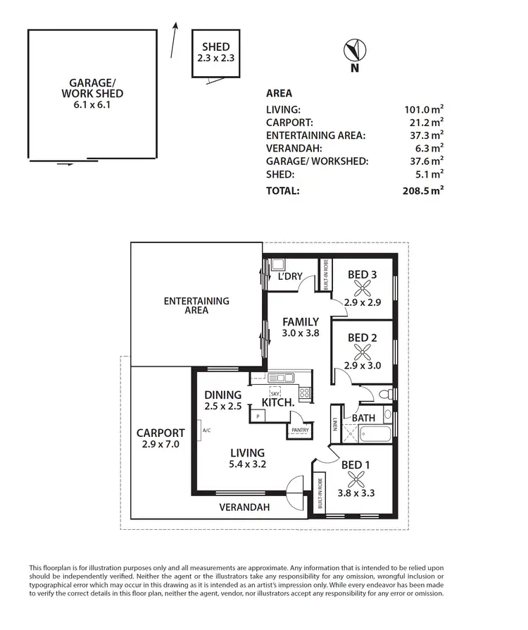 Floorplan of Homely house listing, 50 Grevillea Way, Woodside SA 5244