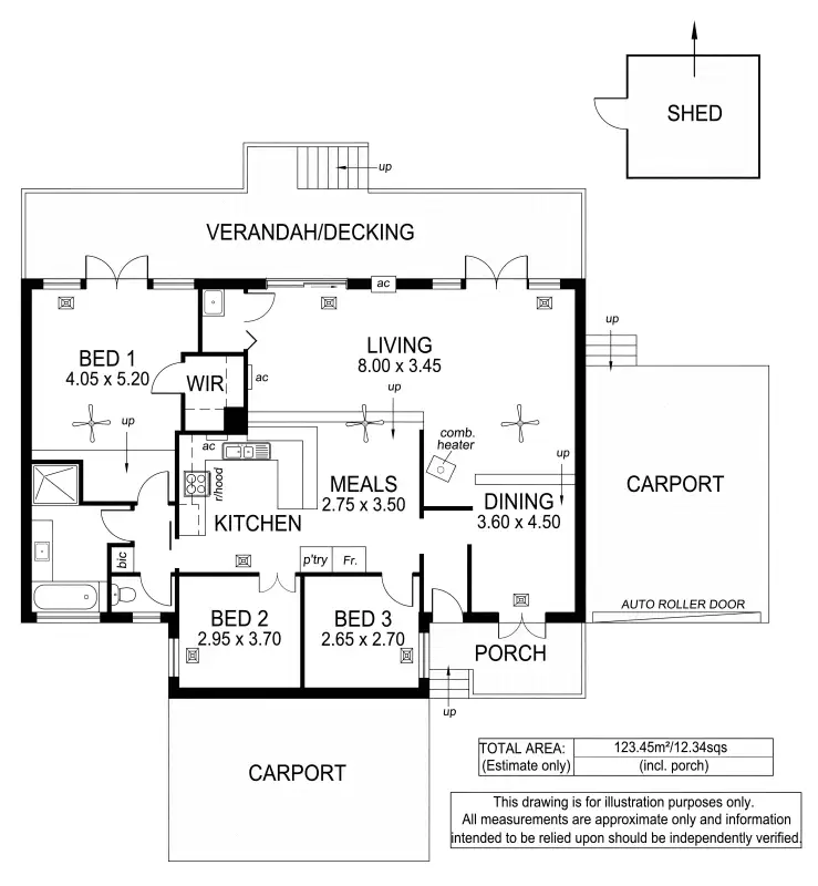 Floorplan of Homely house listing, 14 Rees Street, Sheidow Park SA 5158