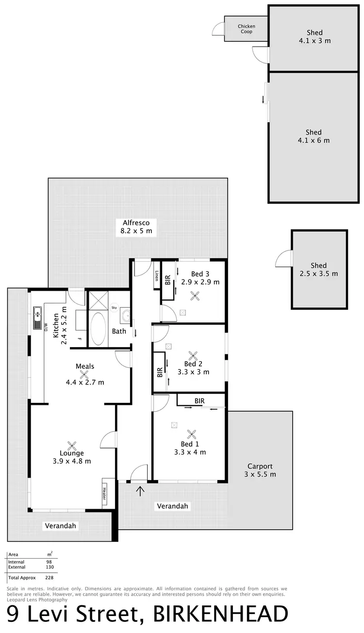 Floorplan of Homely house listing, 9 Levi Street, Birkenhead SA 5015