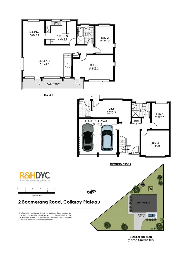 Floorplan of Homely house listing, 2 Boomerang Road, Collaroy Plateau NSW 2097