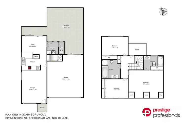 Floorplan of Homely townhouse listing, 3/197 Epsom Road, Chipping Norton NSW 2170