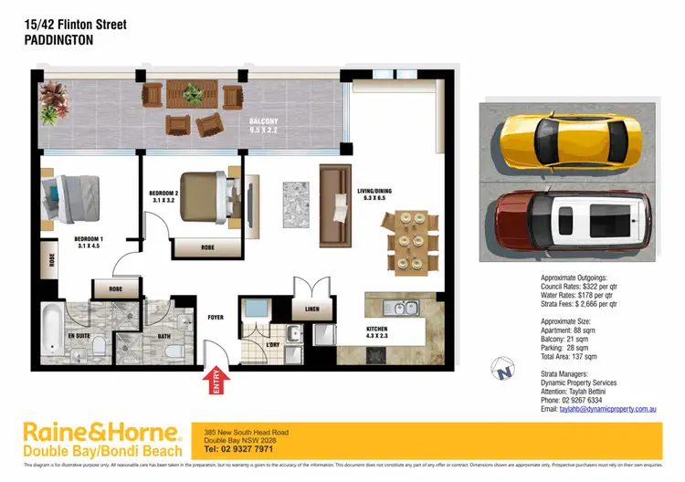 Floorplan of Homely apartment listing, 15/42 Flinton Street, Paddington NSW 2021