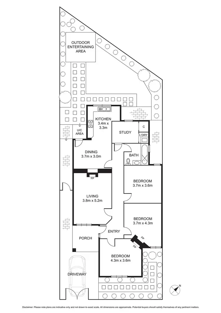 Floorplan of Homely house listing, 4 Wright Street, Middle Park VIC 3206