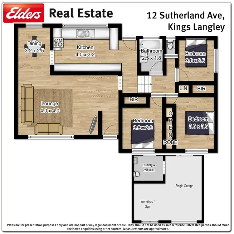 Floorplan of Homely house listing, 12 Sutherland Avenue, Kings Langley NSW 2147