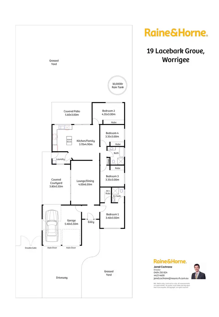 Floorplan of Homely house listing, 19 Lacebark Grove, Worrigee NSW 2540