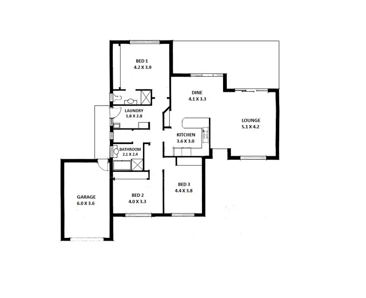 Floorplan of Homely house listing, 7 North Point Avenue, Port Lincoln SA 5606