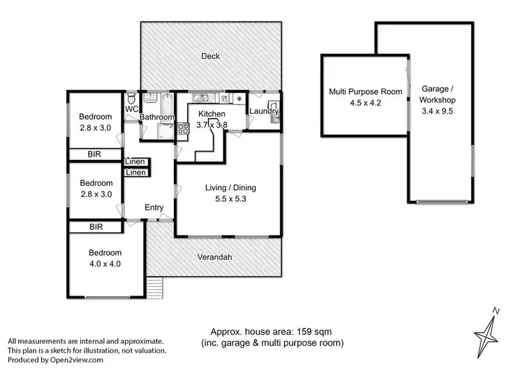 Floorplan of Homely house listing, 22 Illawarra Road, Blackmans Bay TAS 7052