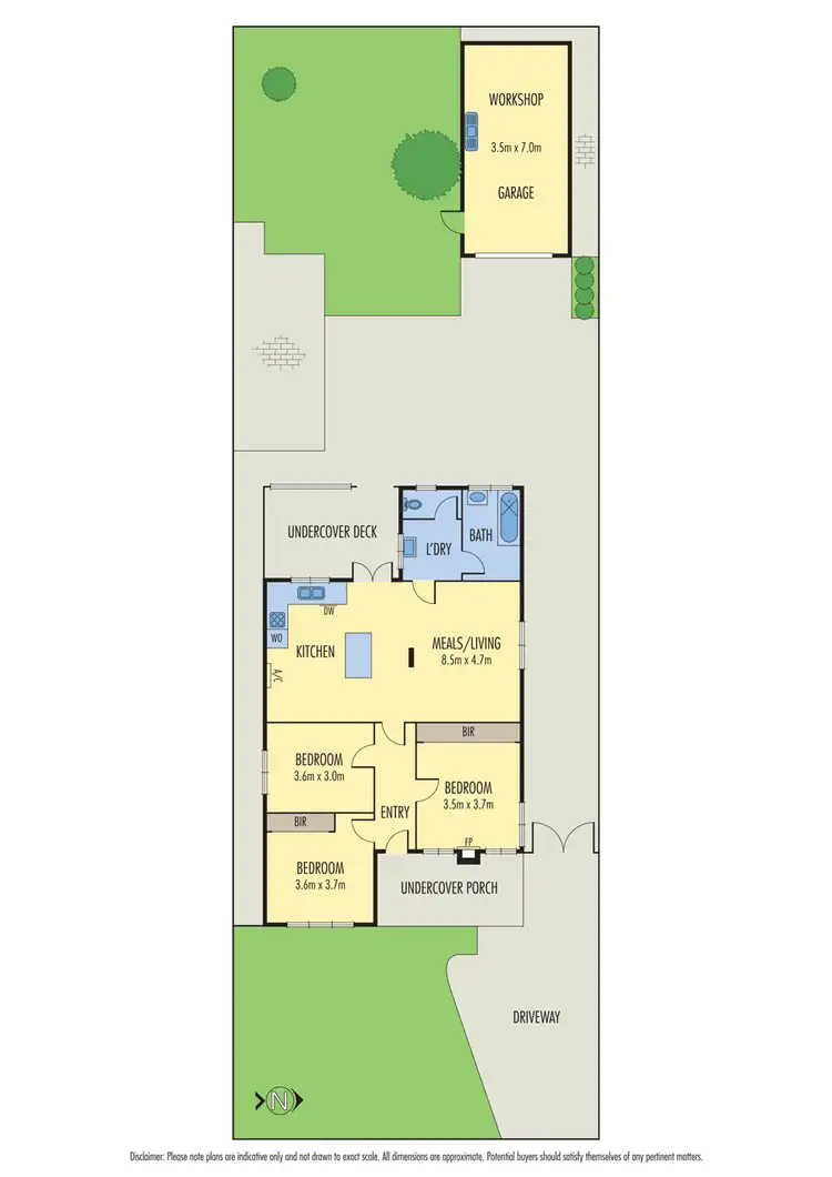 Floorplan of Homely house listing, 14 Urwin Street, Yarraville VIC 3013