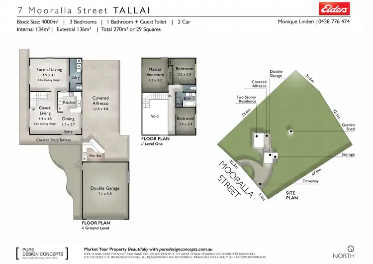 Floorplan of Homely house listing, 7 Mooralla Street, Tallai QLD 4213