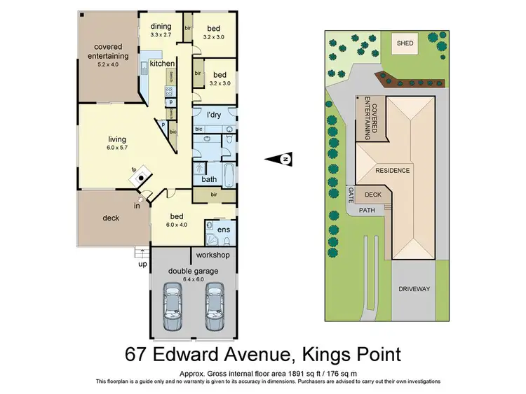 Floorplan of Homely house listing, 67 Edward Avenue, Kings Point NSW 2539