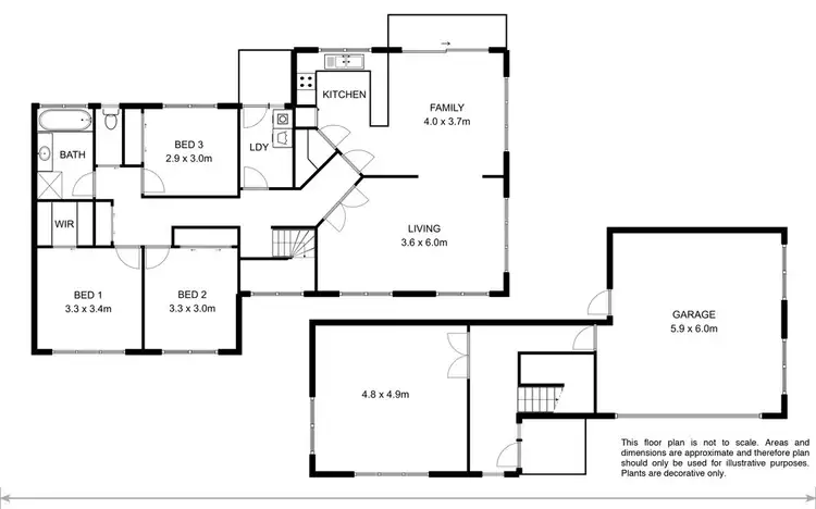Floorplan of Homely house listing, 16 Rosanna Court, Claremont TAS 7011