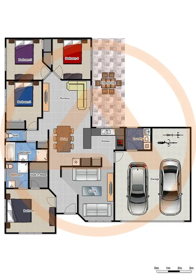 Floorplan of Homely house listing, 22 Lamberth Road East, Heritage Park QLD 4118