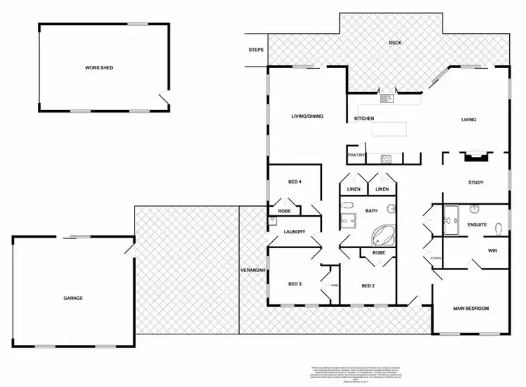 Floorplan of Homely house listing, 19 Sandstone Drive, Windella NSW 2320