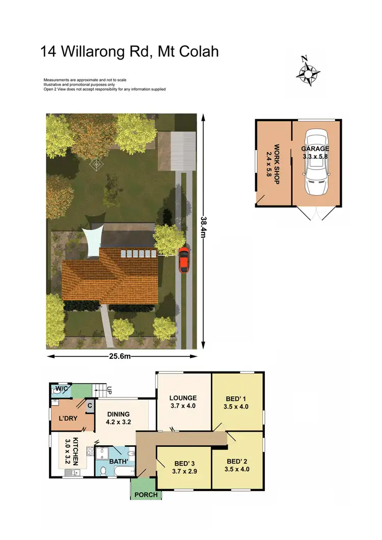 Floorplan of Homely house listing, 14 Willarong Road, Mount Colah NSW 2079
