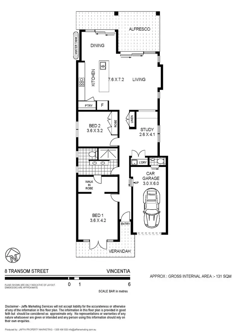 Floorplan of Homely house listing, 8 Transom Street, Vincentia NSW 2540