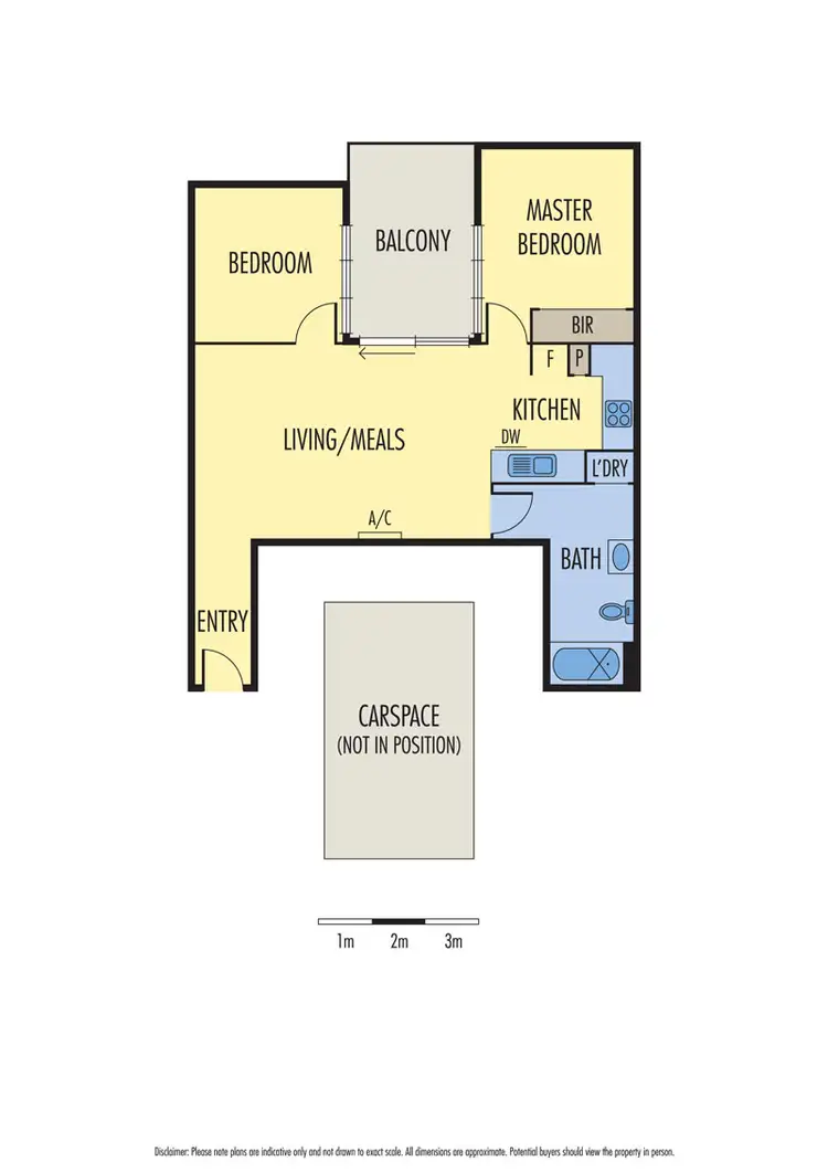 Floorplan of Homely apartment listing, 209/232-242 Rouse Street, Port Melbourne VIC 3207
