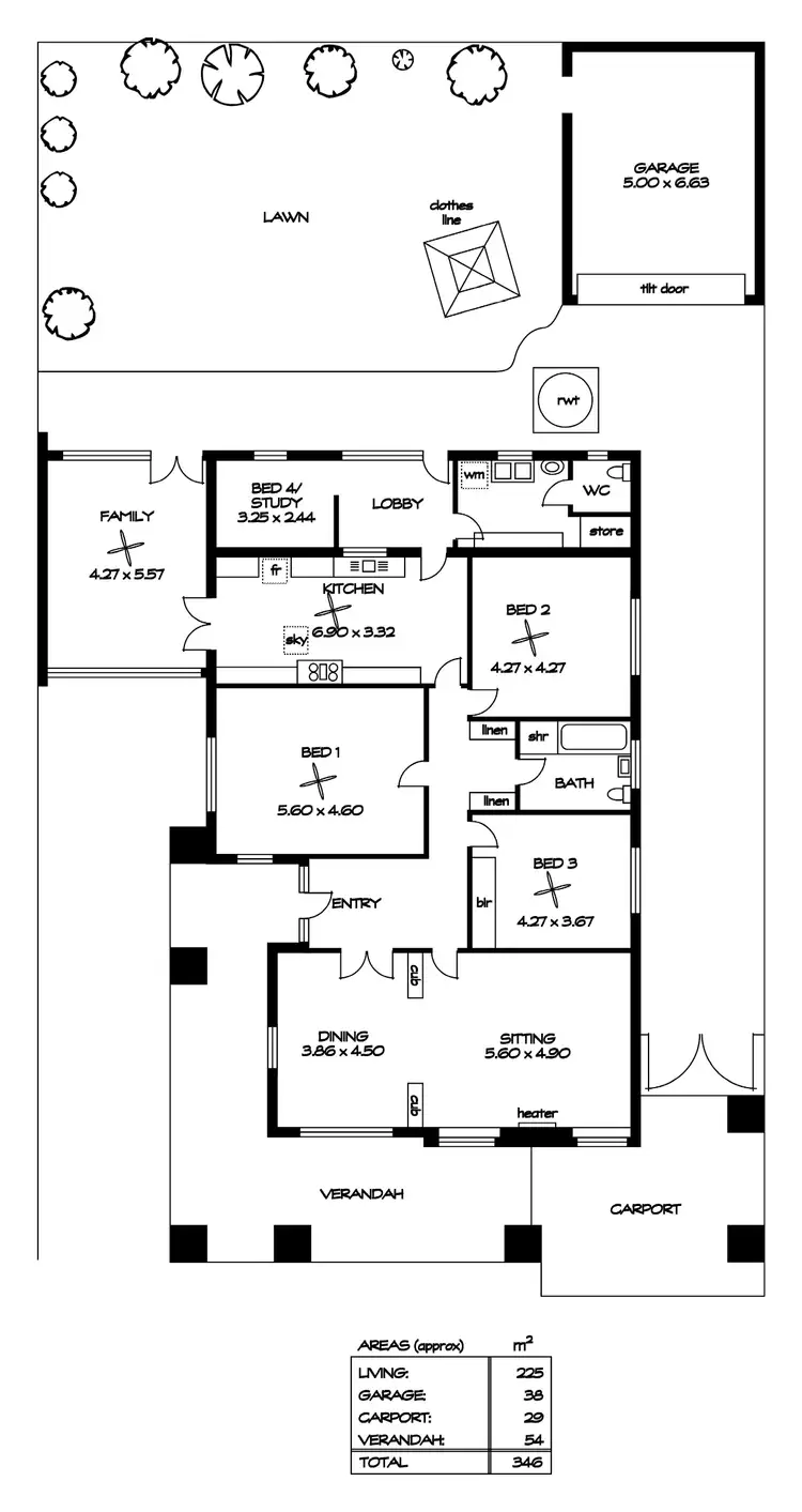 Floorplan of Homely house listing, 19 Grandview Grove, Toorak Gardens SA 5065