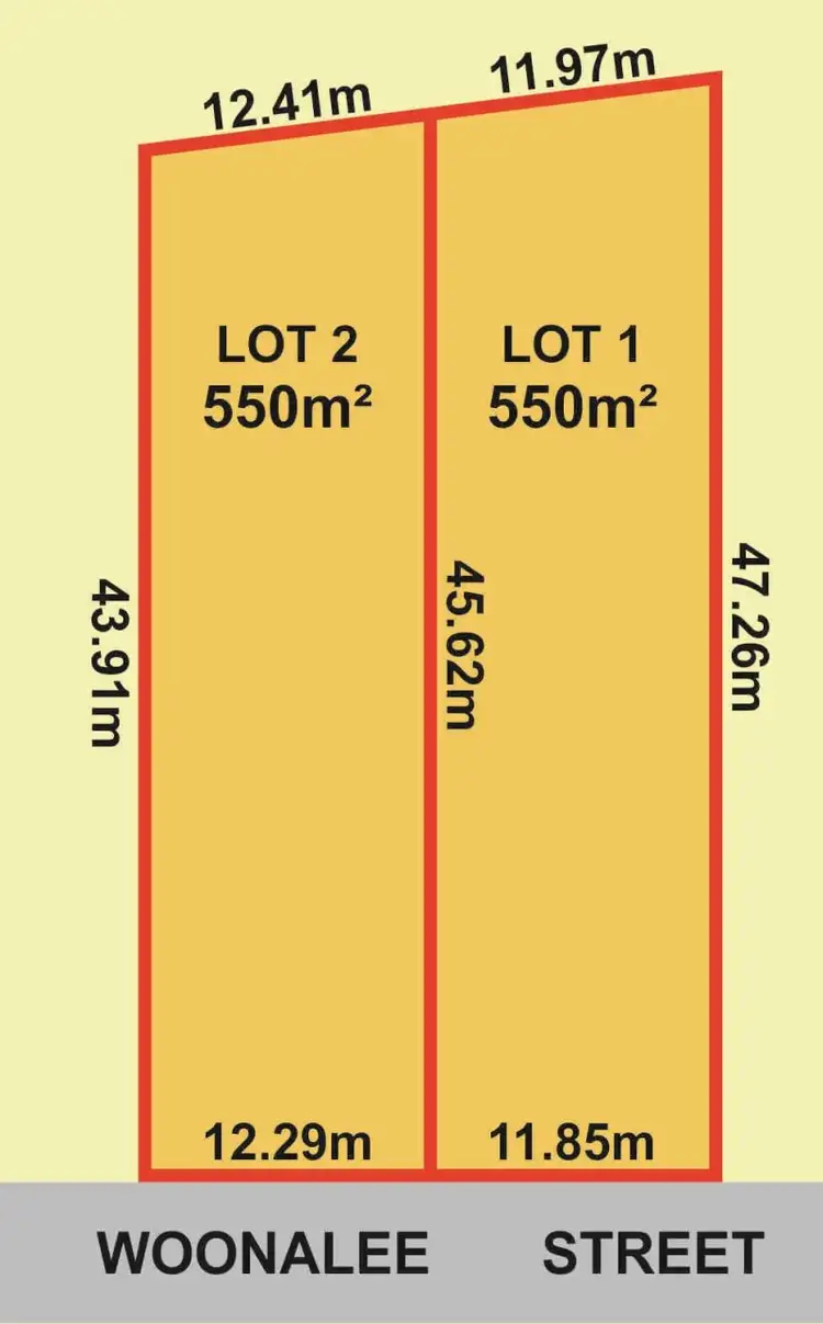 Floorplan of Homely land listing, 9 Woonalee Street, Kenmore QLD 4069