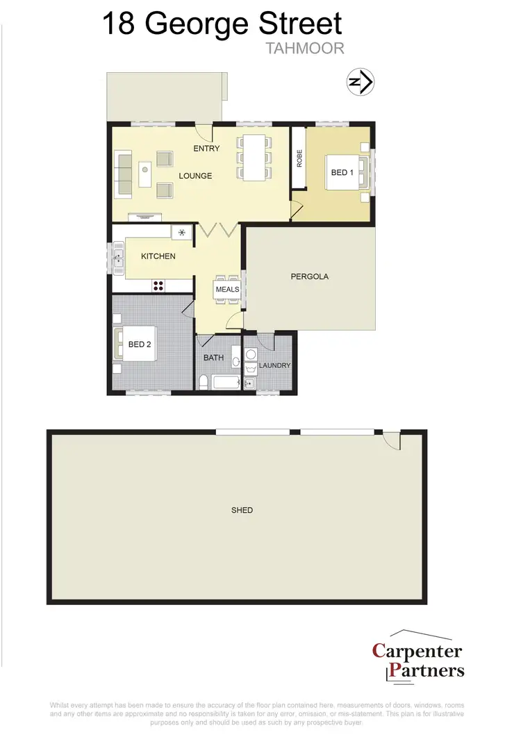 Floorplan of Homely house listing, 18 George Street, Tahmoor NSW 2573