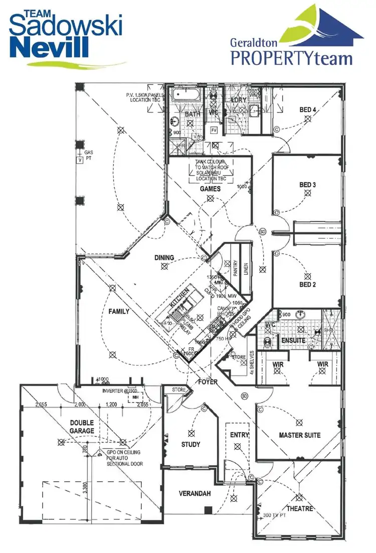 Floorplan of Homely house listing, 28 Derna Parade, Wandina WA 6530