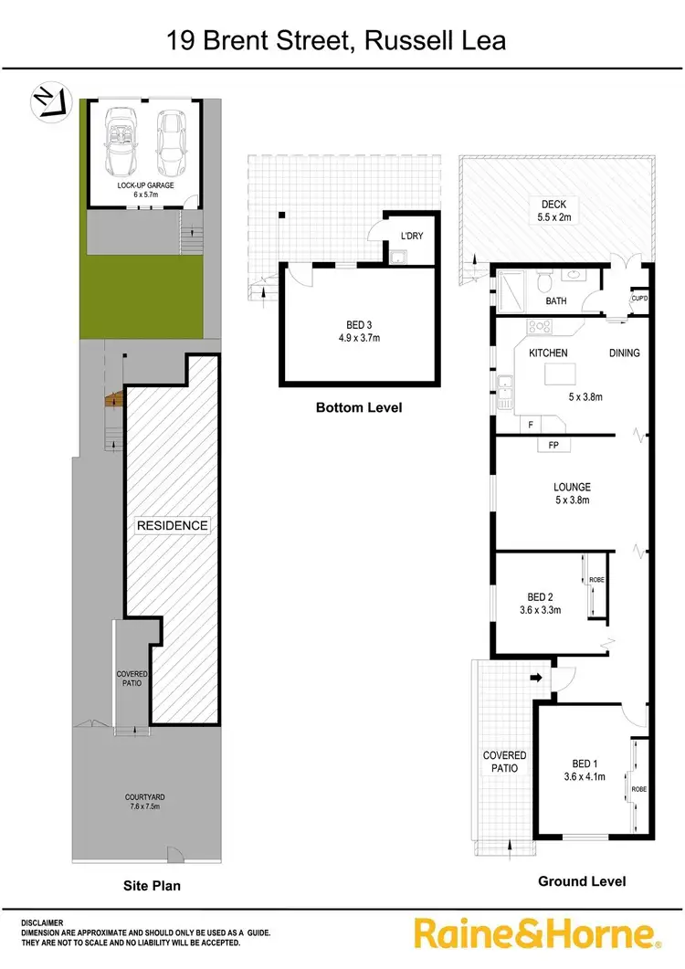 Floorplan of Homely house listing, 19 Brent St, Russell Lea NSW 2046