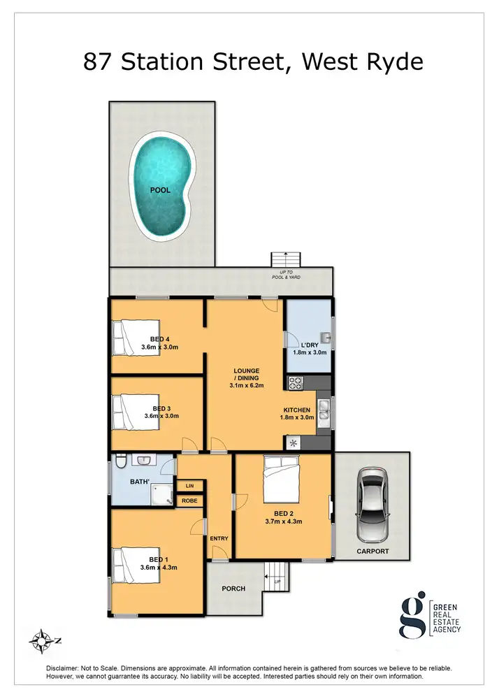 Floorplan of Homely house listing, 87 Station Street, West Ryde NSW 2114
