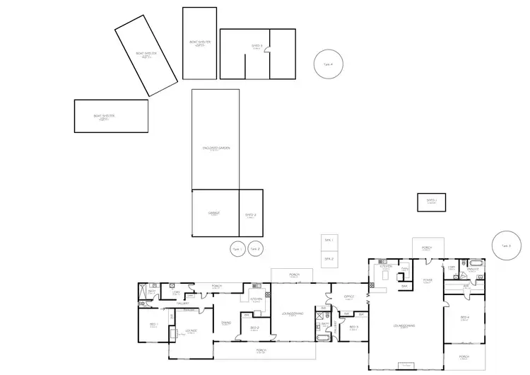 Floorplan of Homely house listing, 12 Jubilee Drive, Coffin Bay SA 5607