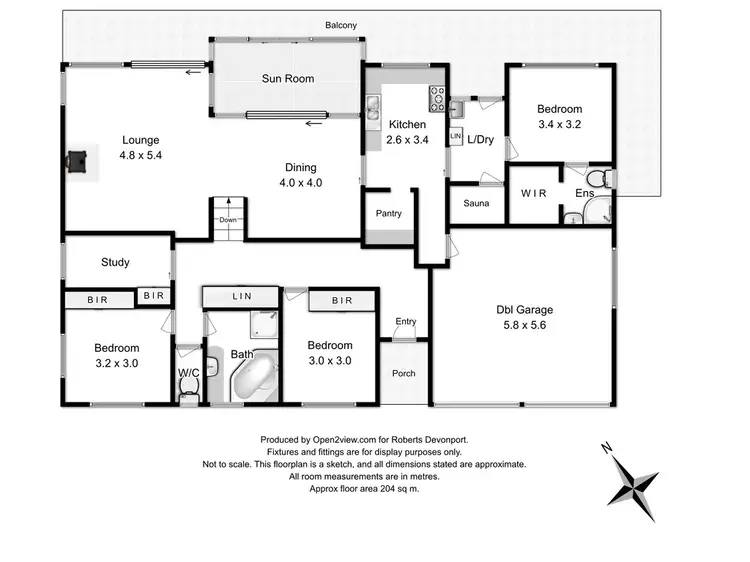Floorplan of Homely house listing, 7 Burnett Crescent, West Ulverstone TAS 7315