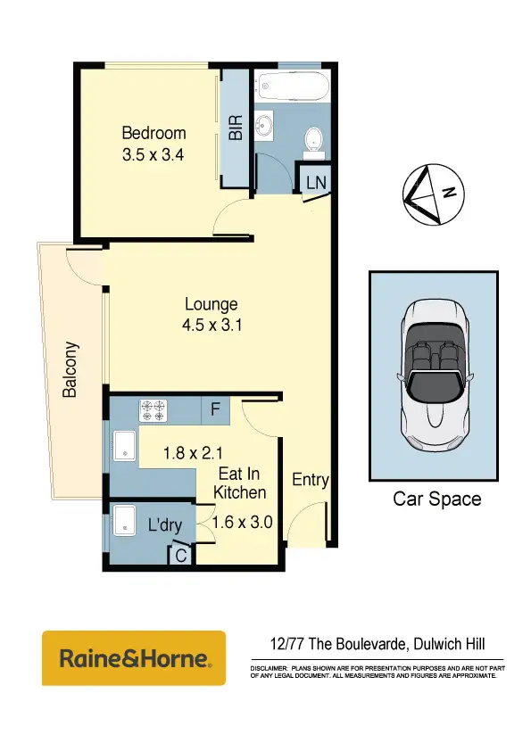 Floorplan of Homely apartment listing, 12/77 The Boulevarde, Dulwich Hill NSW 2203