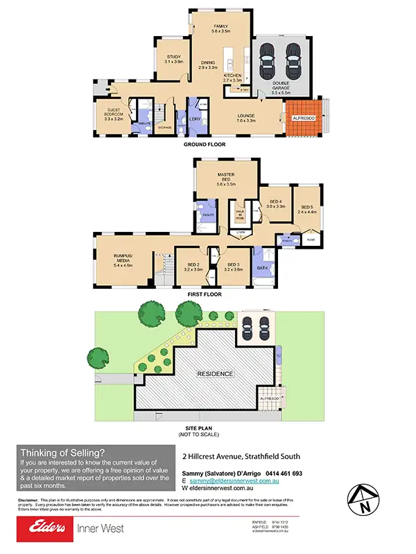 Floorplan of Homely house listing, 2 Hillcrest Ave, Strathfield South NSW 2136