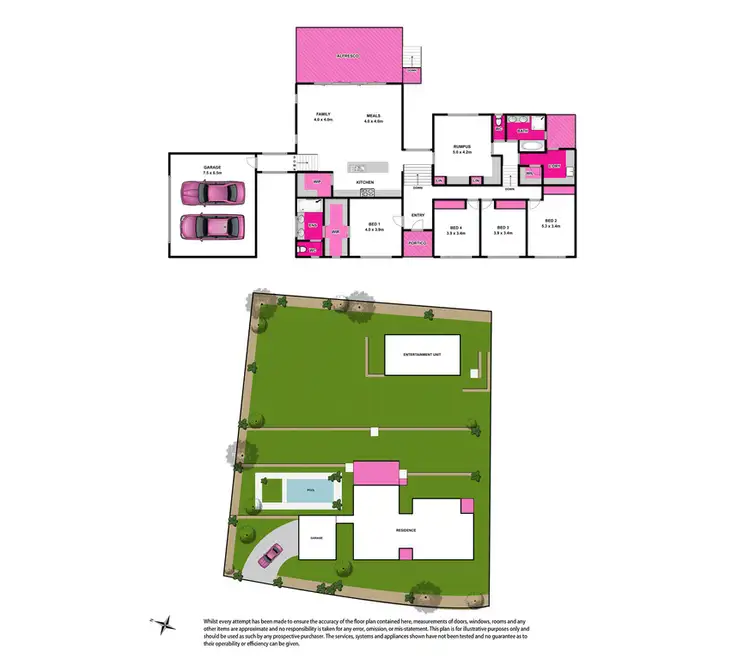 Floorplan of Homely house listing, 6 - 12 Wembley Lane, Highton VIC 3216
