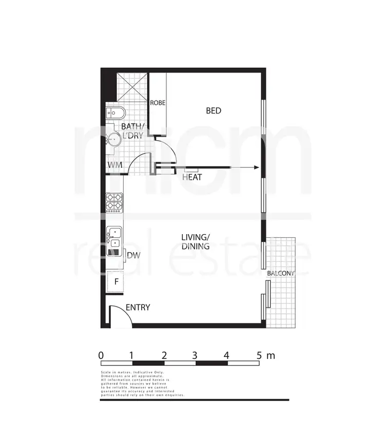Floorplan of Homely apartment listing, 3/623 Little Bourke Street, Melbourne VIC 3000