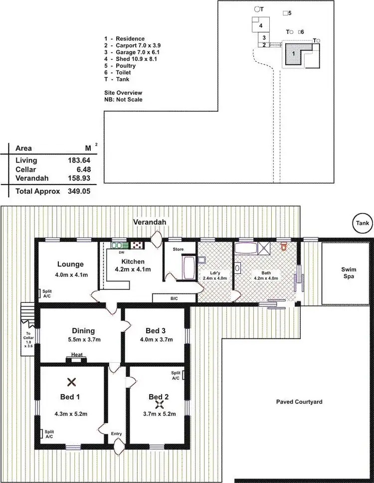 Floorplan of Homely house listing, 26-32 Murray Street, Stockport SA 5410